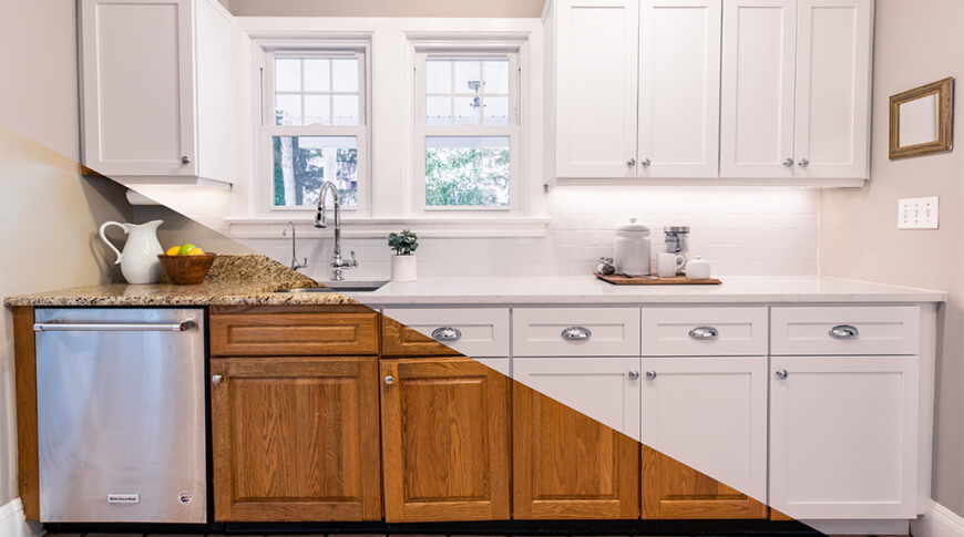 Refacing vs. New Kitchen