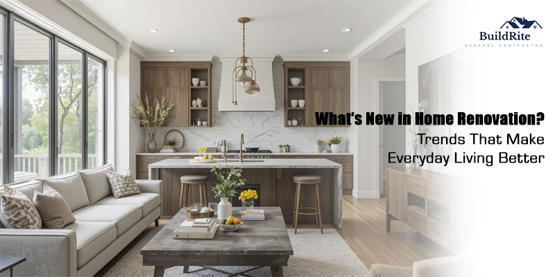 What’s New in Home Renovation? Trends That Make Everyday Living Better