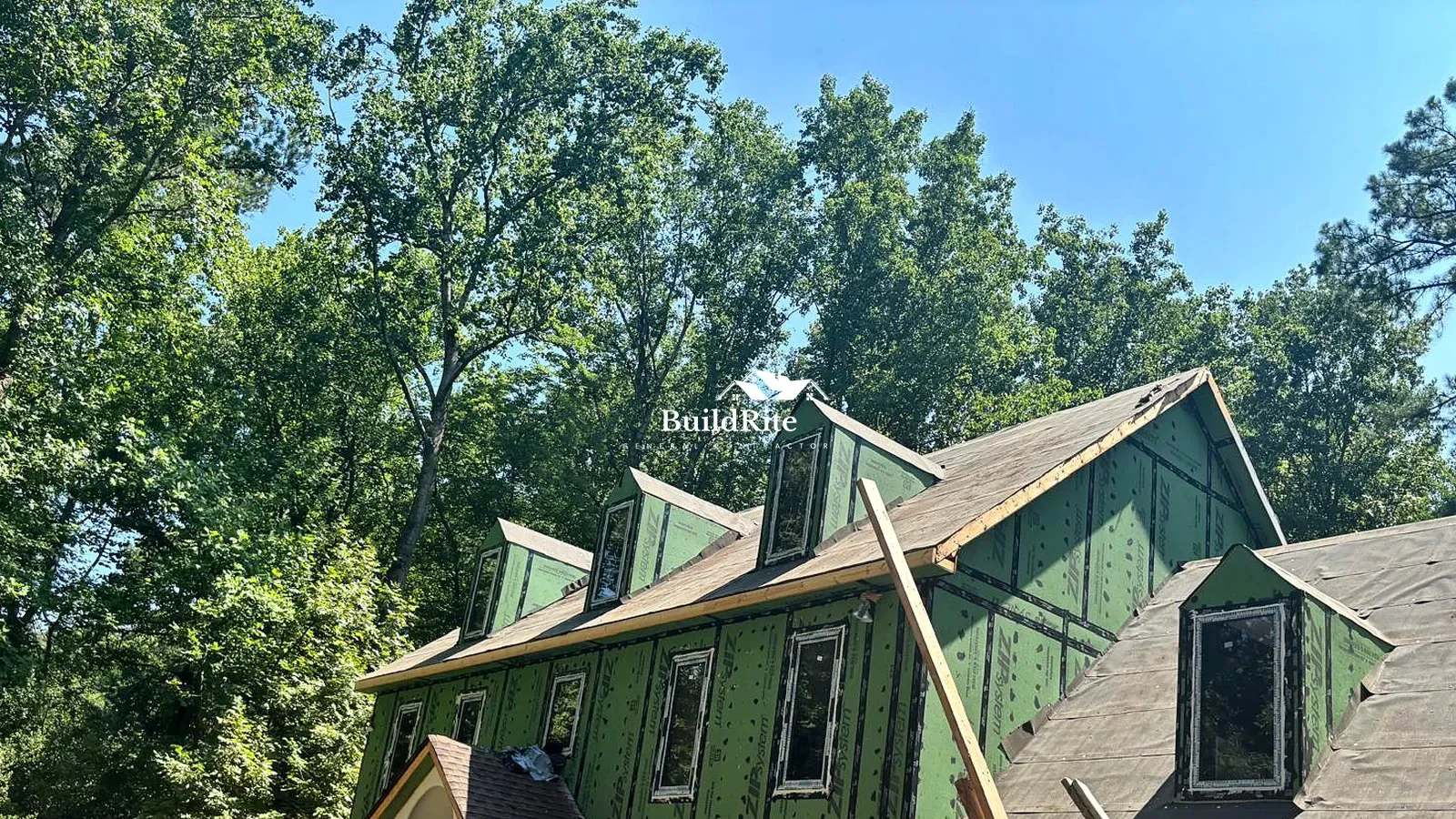 Roof underlayment and dormer window integration on an Apex North Carolina home